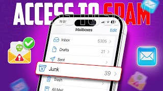 How to Access Spam Folder on Your Mail App on iPhone  Check Spam Emails on iPhone [upl. by Dexter]