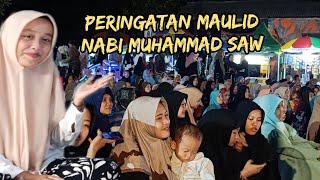 PERINGATAN MAULID NABI  DI HALAMAN KANTOR DESA SUKARAMA [upl. by Ciapha]