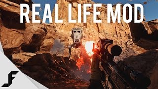 Star Wars Battlefront Real Life Mod  4K 60FPS [upl. by Tufts992]