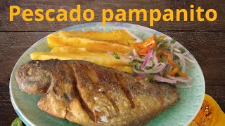 pescado frito pampanito perfecto para chuparse los dedos mira y lo sabrás [upl. by Jari]