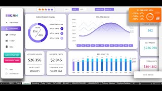 KPI dashboard in Excel Template free Download [upl. by Witherspoon]