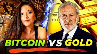 LAYAH HEILPERN VS PETER SCHIFF THE ULTIMATE BITCOIN VS GOLD FULL HEATED DEBATE [upl. by Tobe440]