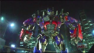 Full Transformers The Ride 3D ride at Universal Studios Hollywood 1080P HD Binaural [upl. by Mohandis]