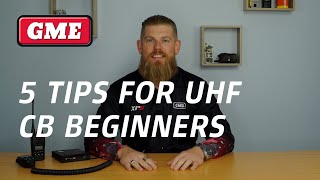 5 Tips for UHF CB Beginners  GME [upl. by Noval]