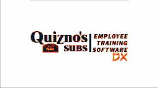 Quiznos Employee Training Software DX  AVAILABLE NOW [upl. by Naharba]