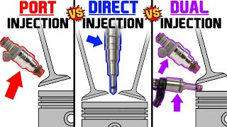 PORT vs DIRECT vs DUAL INJECTION  a DETAILED comparison EVERYTHING you need to know in 1 video [upl. by Aletha]