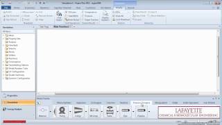 Introduction to Aspen Plus Building a Flow Sheet [upl. by Panther727]