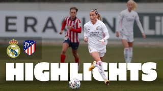 📺 HIGHLIGHTS  Real Madrid 01 Atlético Madrid  Primera Iberdrola [upl. by Delfine559]