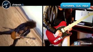 November Rain  GUNS N´ ROSES  SOLO Guitar Cover Cover Guitarra Demo Christianvib [upl. by Llednov]