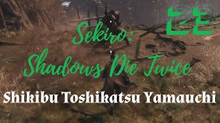 Sekiro p23  Shikibu Toshikatsu Yamauchi boss how to beat using Mikiri Counter [upl. by Benge]