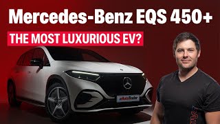 MercedesBenz EQS 450 SUV 2023 Quick Review [upl. by Harwin908]