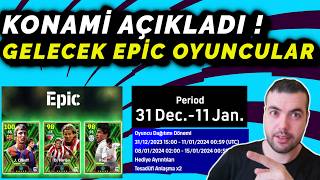 KONAMİ AÇIKLADI  GELECEK EPİC OYUNCULAR 👀 YILBAŞI ÜCRETSİZ AÇMA HAKLARI BU PAKETTEN OLUR MU [upl. by Leede101]