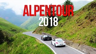 Meine Alpentour 2018 mit 10 Sportautos wer will mit [upl. by Joacima]