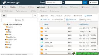 CPanel Tutorial  How to Use File Manager to Upload Website Files [upl. by Addam]