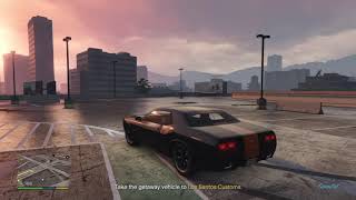 GTA 5 Story Mode Mission 66 Gauntlet Michael getting heist car locations Pillbox hill [upl. by Jeramey]