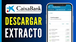 Cómo Descargar Extracto Bancario Caixabank  Guía Completa [upl. by Ecinehs]