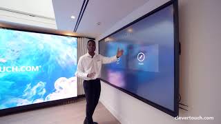 Clevertouch  The new 98inch Pro Screen [upl. by Balf]