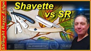 Comparing Between Shavette vs Straight Razor [upl. by Yahiya]