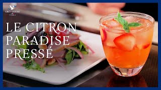 Episode 3  GREY GOOSE Le Citron Paradise Pressé with Duck Salad [upl. by Rannug323]