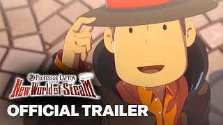 Professor Layton and the New World of Steam – Official Release Window Gameplay Trailer [upl. by Rebmaed972]