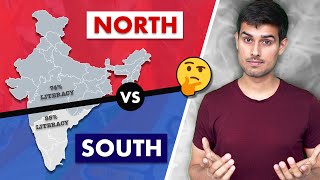 Why is South India more Developed than North India  Dhruv Rathee [upl. by Saihtam414]