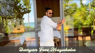 Banyan Tree Mayakoba Beachfront Lanai Pool Suite Walkthrough amp Review in Cancun area [upl. by Adnarom]