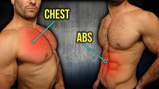 7min Home CHEST and ABS Workout DUMBBELLS ONLY [upl. by Rodgers]