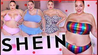 HAUL SHEIN BIKINIS Y BAÑADORES 2021 ¿Qué merece la pena Tallas Grandes  Pretty and Olé [upl. by Atteiram666]