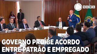 Governo proíbe acordo direto entre patrão e empregado [upl. by Rebmac]