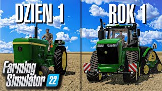 Czy można zostać MILIONEREM w ROK w Farming Simulator 22 [upl. by Park]