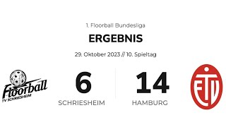 Floorball Schriesheim vs ETV Piranhhas Hamburg 614  Highlightvideo 2324 [upl. by Feerahs]