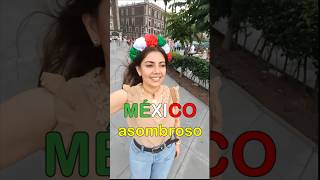 MÉXICO ASOMBROSO mespatrio mexico extranjerosenmexico cdmx zocalo mexicovlog [upl. by Abas507]