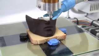 3Drag the 3D printer for chocolate and food [upl. by Eddie]