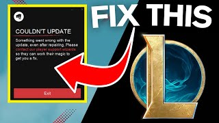 How To Fix League of Legends Wont Update 2024 [upl. by Coffin605]