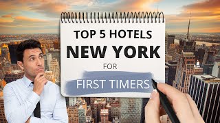 Top 5 New York City Hotels for first timers Best Hotel Recommendations [upl. by Aneri]