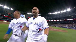 Justin Smoak amp Kendrys Morales homer on backtoback pitches to tie amp walk off the As [upl. by Alvera]