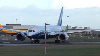 Boeing 787 Dreamliner  Take off Dublin Airport High Rate of Climb [upl. by Letnahs692]