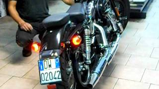 regolazione minimo harleydavidson [upl. by Aerdua]