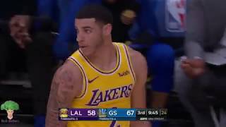 Lonzo Ball Full Lowlights 20181012 Los Angeles vs Golden State Warriors [upl. by Virgie683]