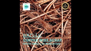 Buying Copper Wire Scrap Millberry 9999 Secure Your Supply Today Ready to Ship [upl. by Dj]