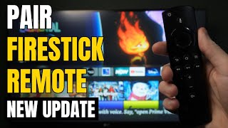 How to PAIR New Firestick Remote Without Old Remote Fast Tutorial [upl. by Lizbeth]