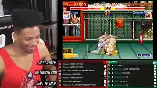 Etika Shows Off His Street Fighter Skills Etika Stream Highlight [upl. by Enymsaj814]