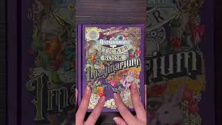 ASMR  The Antiquarian Sticker Book  Imaginarium  shorts unboxing asmr satisfying sticker [upl. by Sukram]