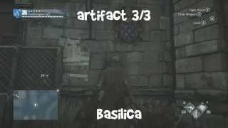 All Basilica District Artifact Locations 3 Artifacts of Franciade Eagle Guillitine Gun Guide [upl. by Avaria]