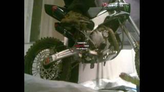 How to kickstart high compression pitbike engines [upl. by Hsakiv]