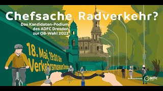 ADFCKandidatenPodium zur OBWahl am 18 Mai [upl. by Savior405]