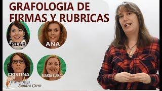 Grafología las firmas y rúbricas más comunes [upl. by Alberik191]