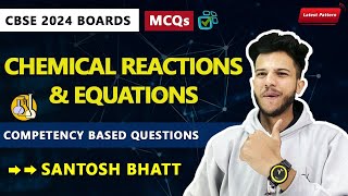 CBSE 2024 Pre Board Competency Based Questions  Ch1 Chemical Reactions amp Equations [upl. by Ailimat]