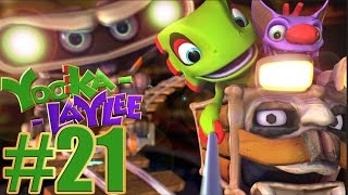 Yooka  Laylee Gameplay Walkthrough Part 21 World 4 Boss  100  Walkthrough [upl. by Tuinenga]