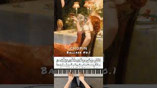 Ballade no 1 in G minor op 23by Frédéric Chopin [upl. by Drofla433]